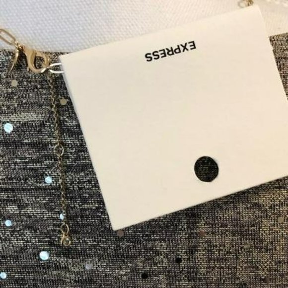 NWT Express Jewelry Gold Necklace - Picture 4 of 5